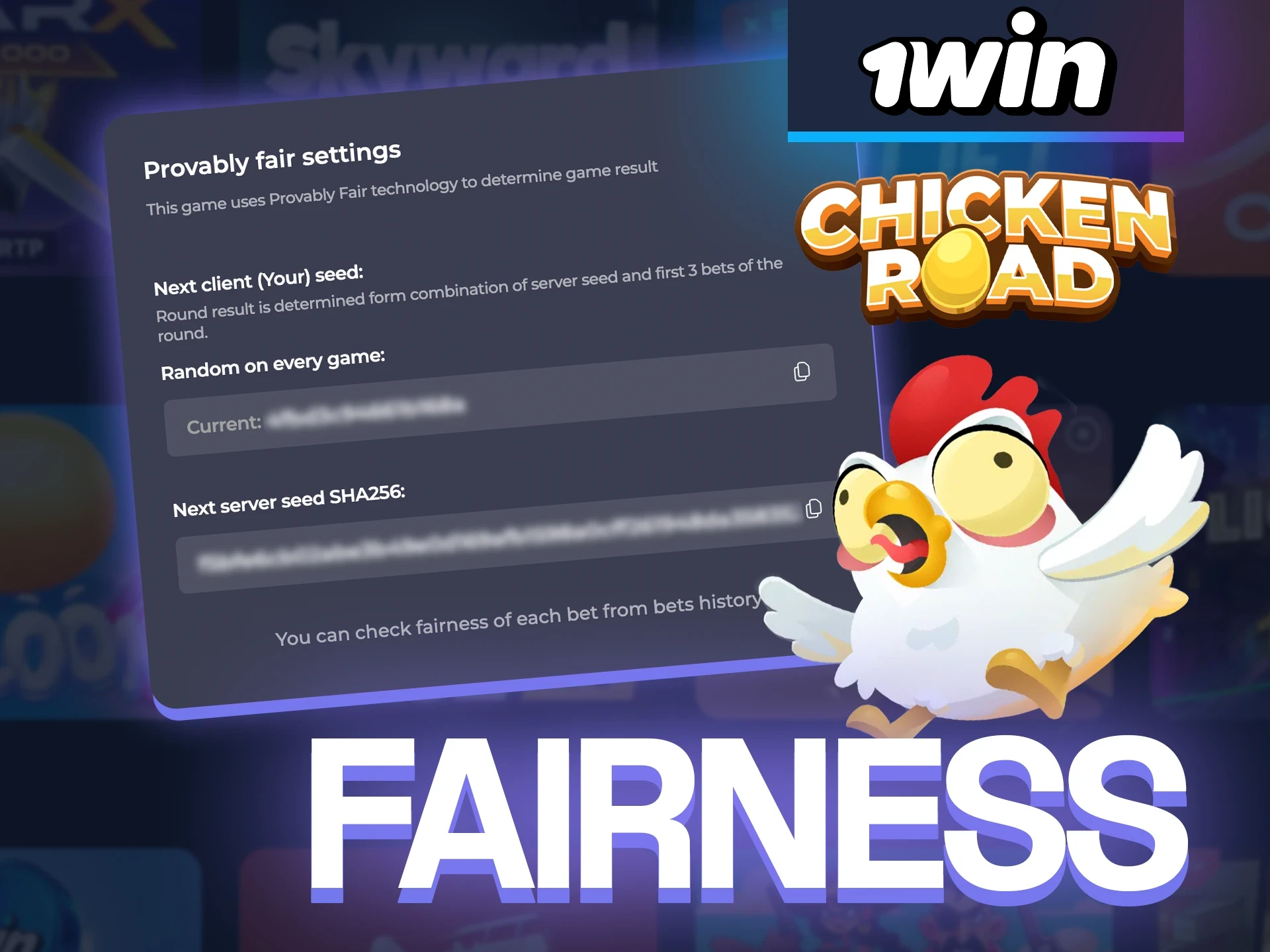 Find out how fair play is ensured at Chicken Road on 1win.