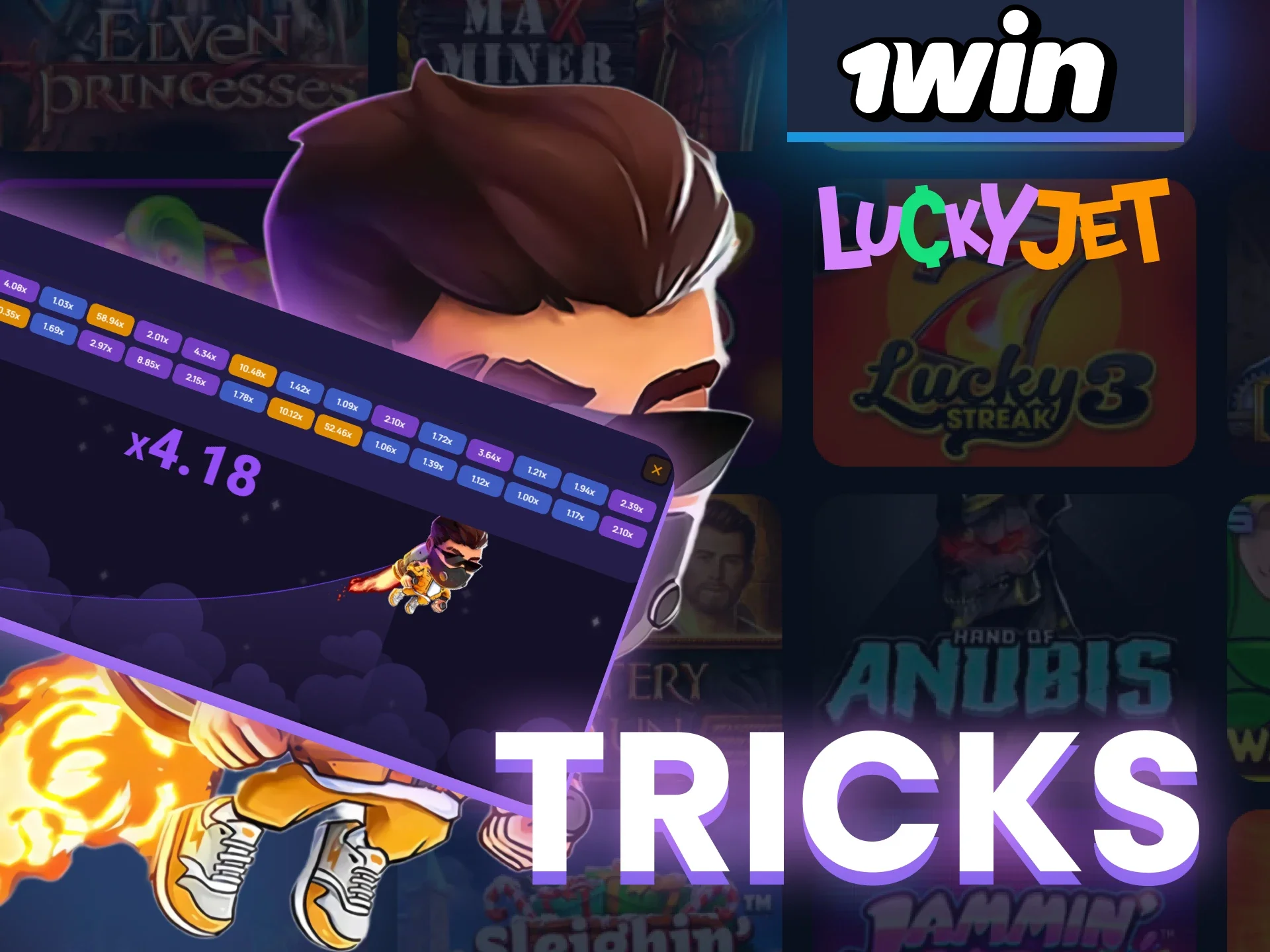 Lucky Jet 1win's simple tricks will help you understand the game and save your bankroll in the early stages of play.