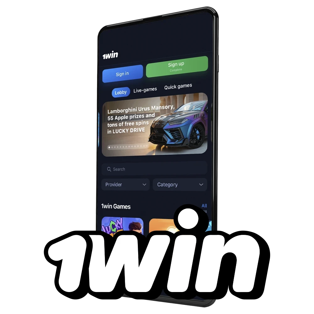 Download 1win app for Android and iOS.